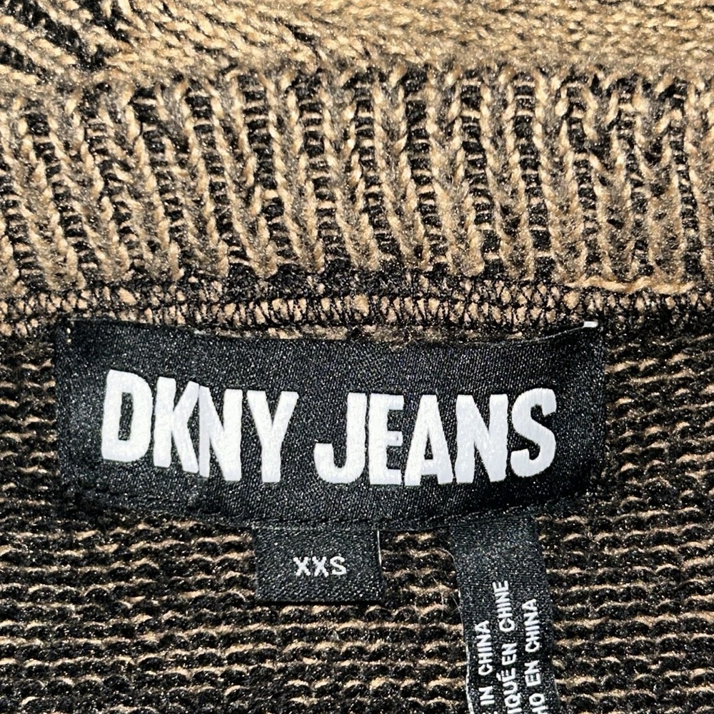 DKNY Tan Women's Crew Neck Sweater - Picture 7 of 11